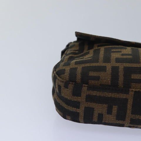 Fendi Zucca Canvas Shoulder Bag