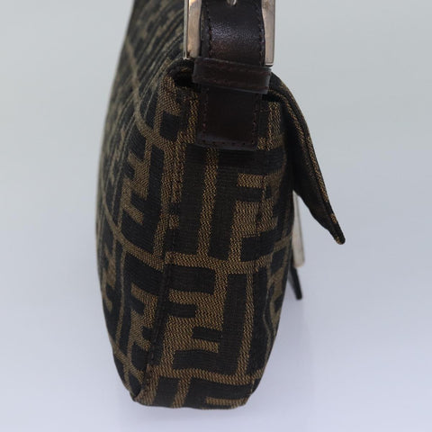 Fendi Zucca Canvas Shoulder Bag