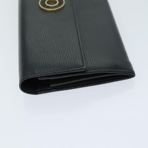 Céline Logo Du Cercle Leather Wallet