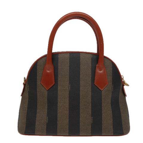 Fendi Pecan Canvas Handbag