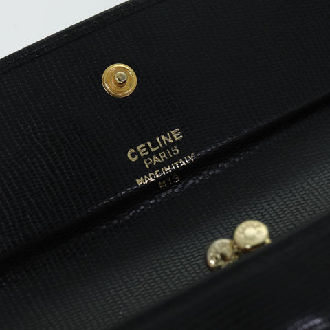 Céline Logo Du Cercle Leather Wallet