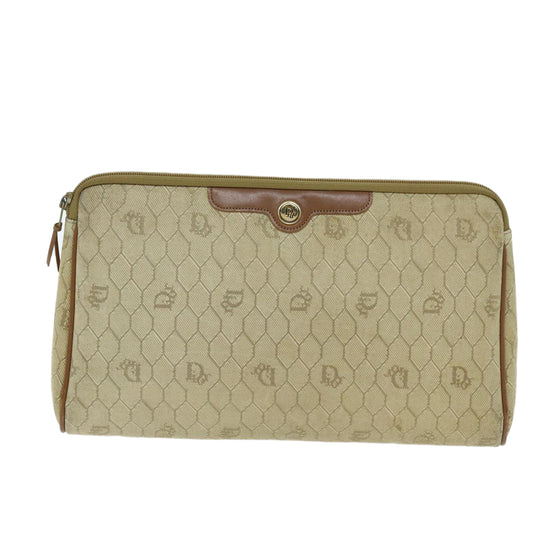 Dior Honeycomb Canvas Clutch