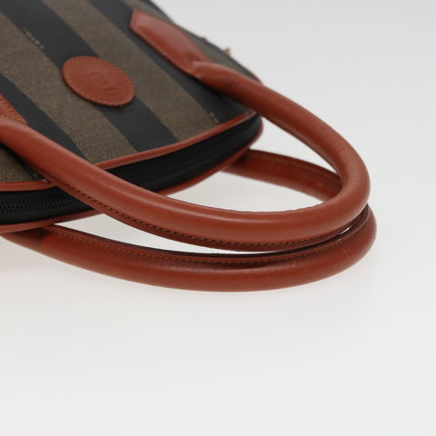 Fendi Pecan Canvas Handbag