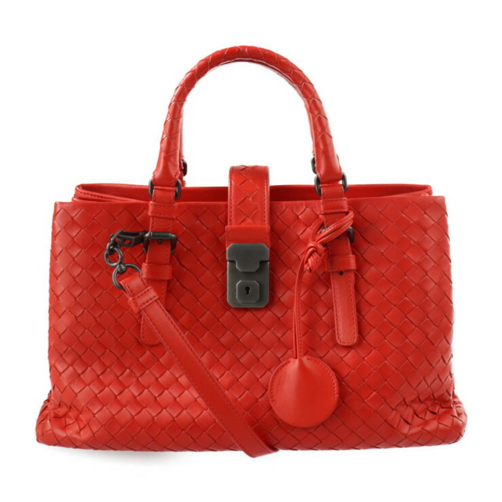 Bottega Veneta Roma Leather Tote