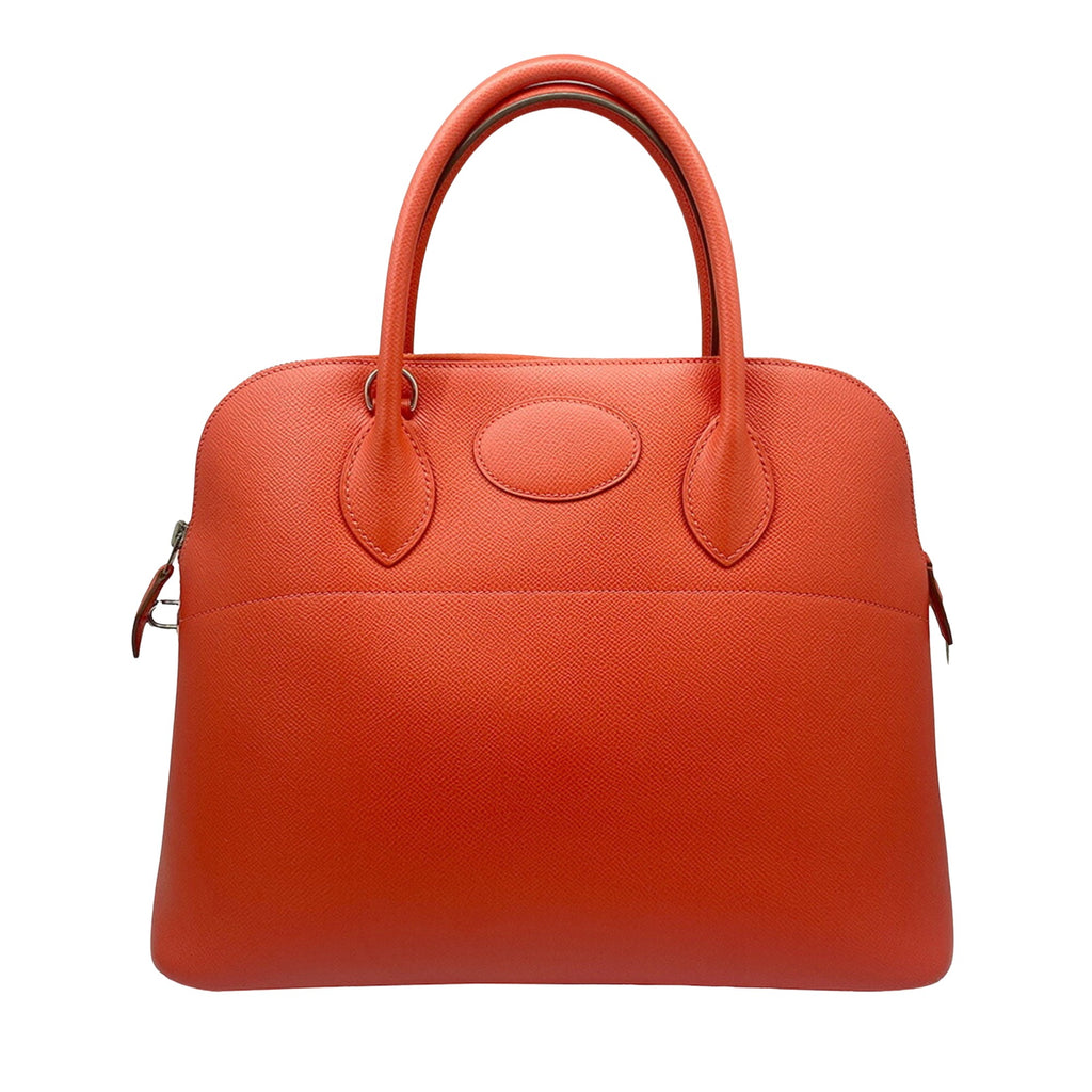 Hermès Bolide Leather Handbag