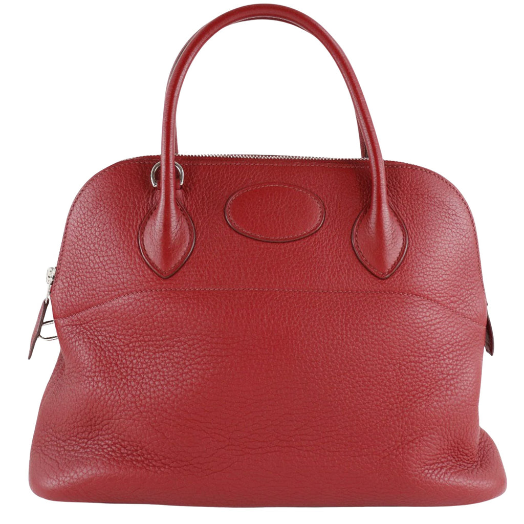 Hermès Bolide Leather Handbag