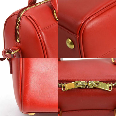 Saint Laurent Baby Duffle Leather Handbag