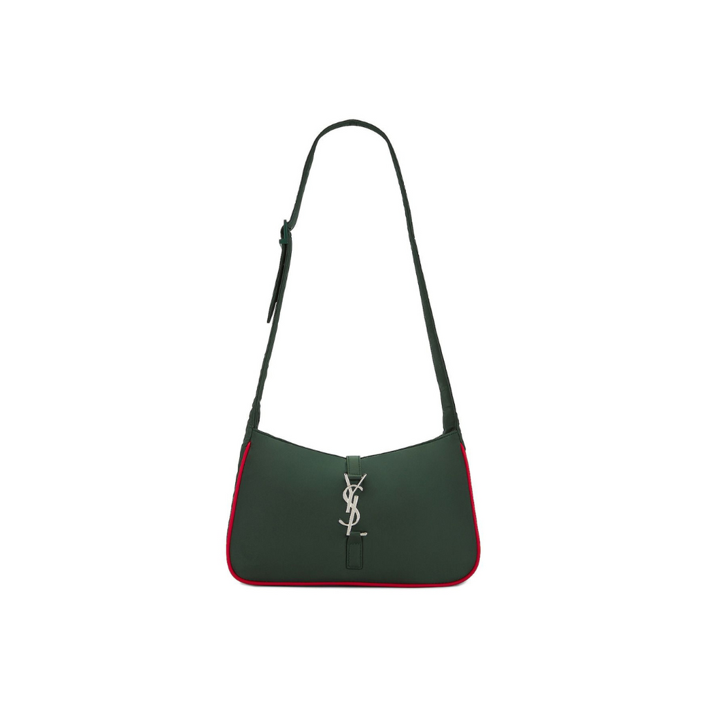 Saint Laurent Le 5 a 7 Crossbody Bag in Alpine Green